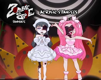 Preorder- Zombie Stage Inspired Stage Standees - Round 1 - Mizi and Sua
