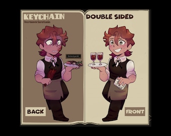 Preorder! Fanmade Deadplate Keychains 3in