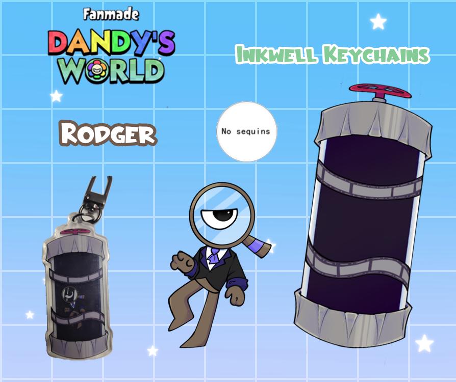 Pre-order - Fanmade Dandy's World Inkwell Keychains 3in - Etsy