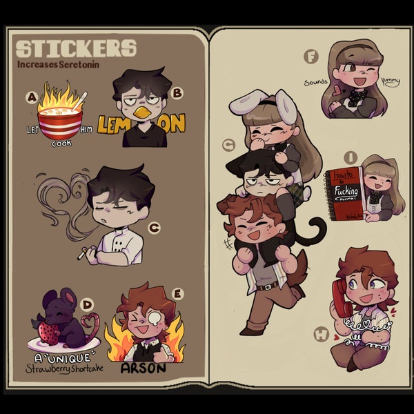 Preorder! Fanmade Deadplate Stickers 2in