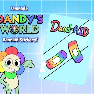 Dandys World Dandy-Aid Stickers Fanmade