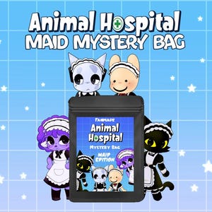 Preorder - Fanmade Animal Hospital Maid Keychains3in