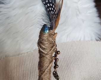 Seelenstab "Intuition" mit Labradorit