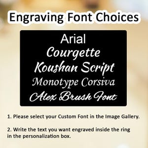 Engraving for Tungsten Ring