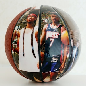 Custom Basketball, Personalized Basketball Team Gift, Customize Athletic Gift, Personalize Photos Design Print Basketball