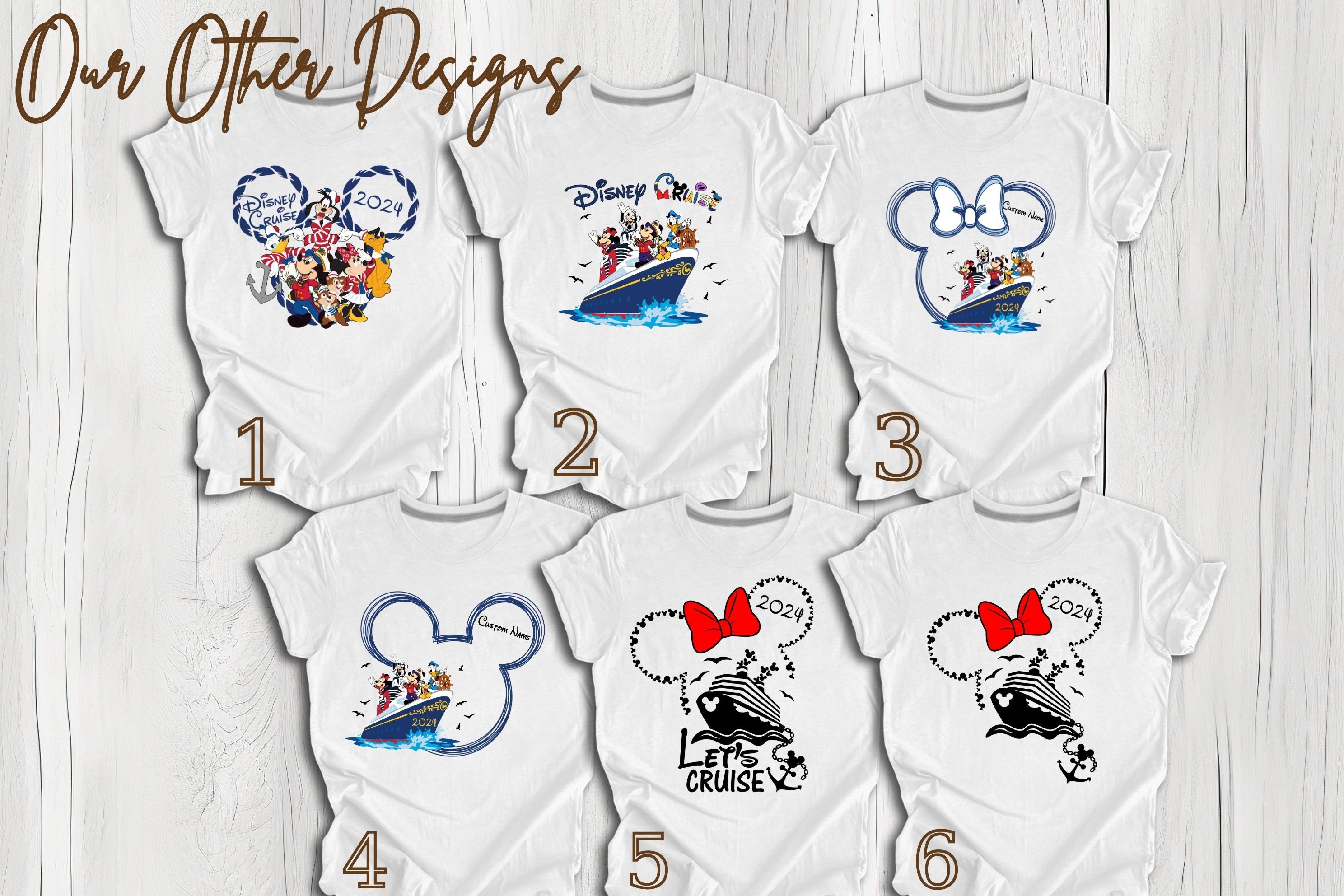 Discover Custom Disney Cruise Family Vacation 2024 Shirt, Disney Cruise Group Shirt