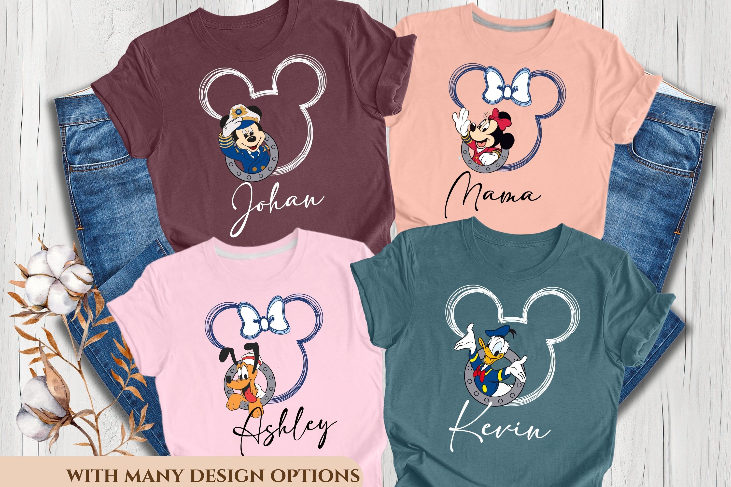 Discover Custom Disney Cruise Family Vacation 2024 Shirt, Disney Cruise Group Shirt