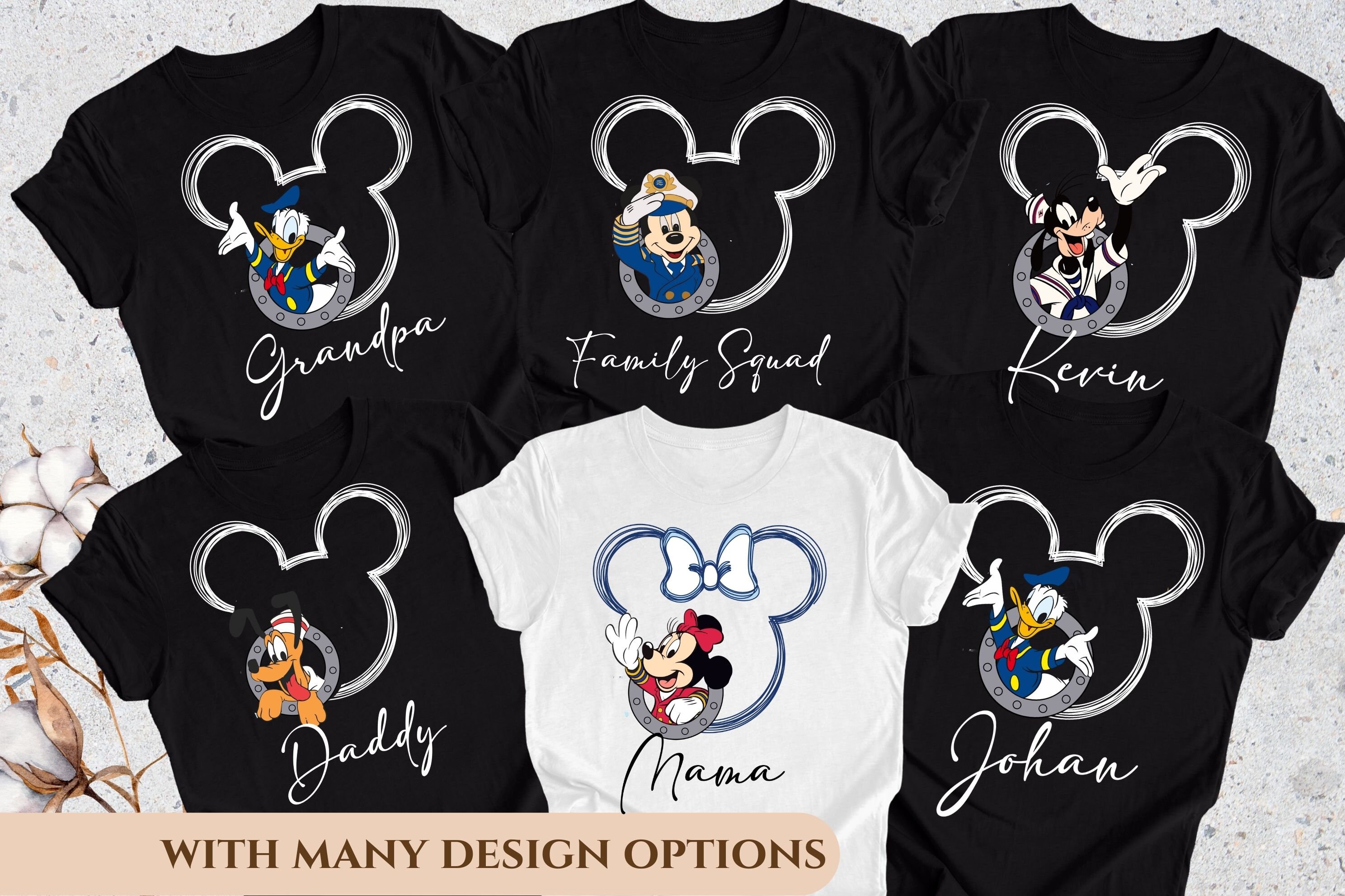 Discover Custom Disney Cruise Family Vacation 2024 Shirt, Disney Cruise Group Shirt