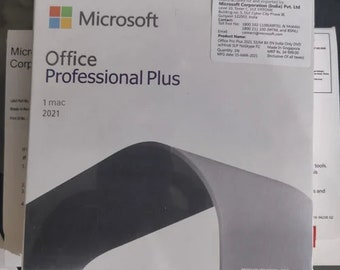 Microsoft Office 2021 Pro Plus pour MAC UNIQUEMENT À vie !