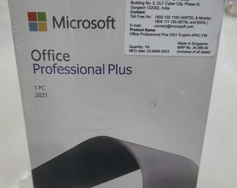 Microsoft Office 2021 Pro Plus Lifetime Key