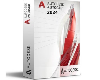 Autodesk AutoCAD 2024 (Windows) 1 Year 1 PC License