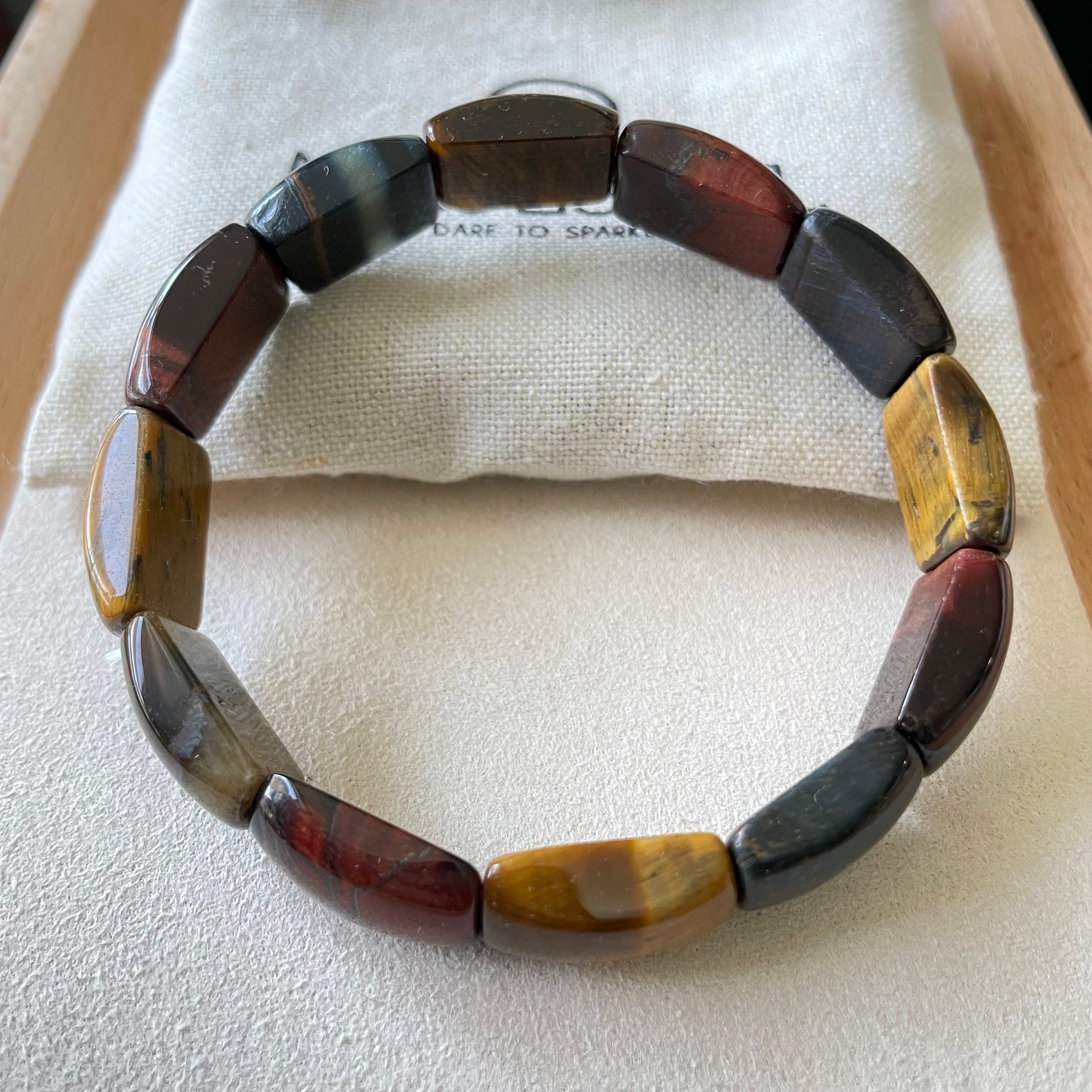 Bracciale Di Cristallo Curativo Da 8mm Con Perline Elastiche - Foto 7