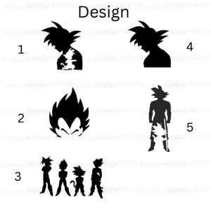 car sticker, vinyl decal sticker, goku decal, goku stickers , m decal, dog sticker, water bottle sticker,