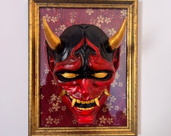 Maschera Hannya Rossa