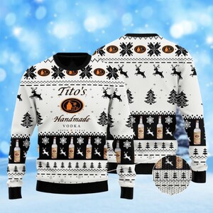Tito's christmas sweatshirt hotsell