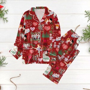 I love lucy flannel pajamas hotsell
