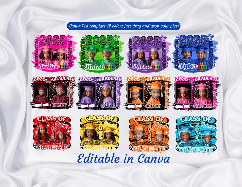 2025 Kindergarten Grad Template Bundle /graduation/class of 2025/grad T