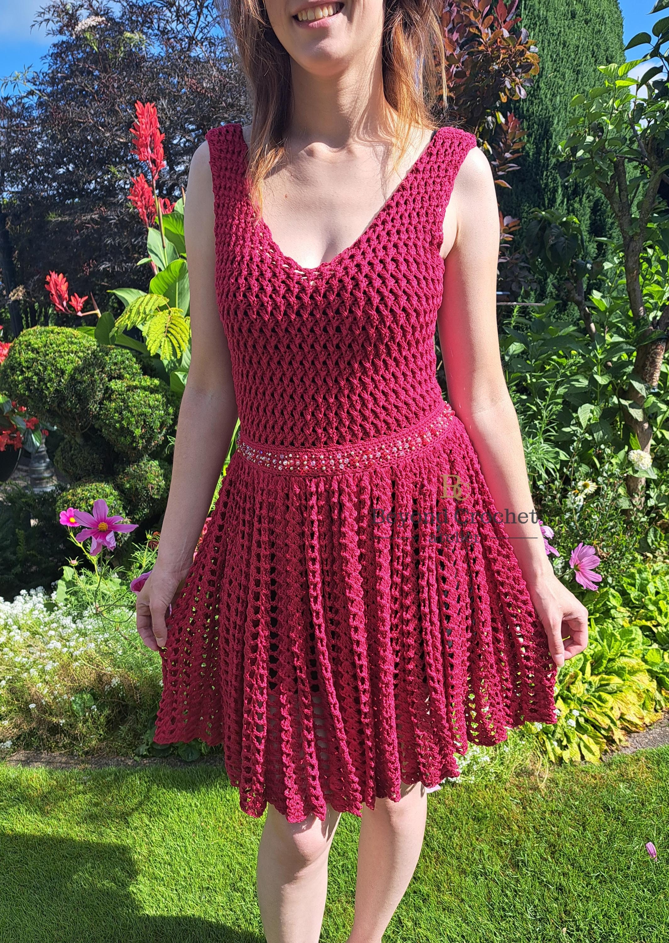 38 Crochet Dress Patterns for Every Season, from Breezy Summer Styles to Heirloom... 10 Crochet dress Scarlett crochet pattern L/xl English
