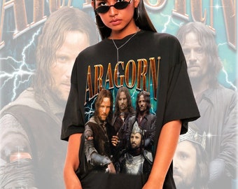 Retro Aragorn Shirt -Aragorn Tshirt,Aragorn T-shirt,Aragorn T Shirt,Aragorn Sweatshirt,Aragorn Sweater,Lord of the Rings Shirt,Aragorn Merch