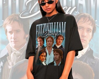 Retro Fitzwilliam Darcy Shirt -Fitzwilliam Darcy Tshirt,Fitzwilliam Darcy T shirt,Fitzwilliam Darcy T-shirt,Pride and Prejudice Shirt