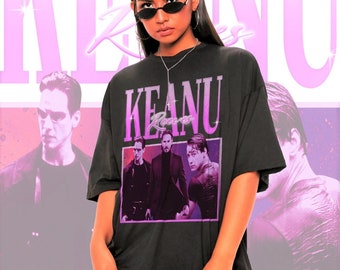 Retro Keanu Reeves Shirt -Keanu Reeves Sweatshirt,Keanu Reeves Tshirt,Keanu Cyberpunk Retro 90s Movie,Vintage Keanu Reeves T Shirt