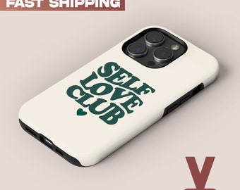 Etui na telefon z motywem miłości do siebie, motywujący cytat na iPhone'a 17, 16, 15, 14, 13 Pro Max, Plus X, Samsung Galaxy S24 S25 Ultra, A54, Pixel 8