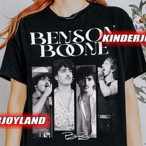 Retro 90&#39;s Benson Boone Vintage T-Shirt, Benson Boone Bootleg Fan Tee Graphic T-Shirt, Gift For Woman and Man Unisex T-Shirt