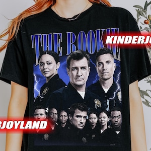 Retro 90er Jahre The Rookie Vintage T-Shirt, The Rookie Bootleg Fan Tee Grafik T-Shirt, Geschenk für Frau und Mann Unisex T-Shirt
