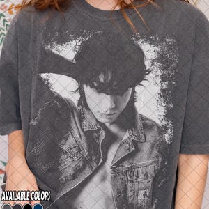 Camiseta retro de Jungkook con colores cómodos de los 90, camiseta gráfica de Jungkook, regalo para mujer y hombre, camiseta unisex.
