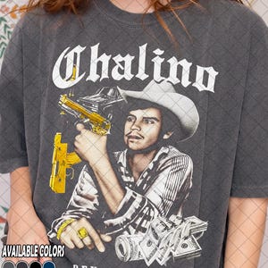 Retro 90er Jahre Comfort Colors Chalino Sanchez T-Shirt, Chalino Sanchez Fan T-Shirt, Geschenk für Frauen und Männer Unisex T-Shirt