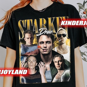 Retro 90&#39;s Drew Starkey Vintage T-Shirt, Drew Starkey Fan Tee Graphic T-Shirt, Gift For Woman and Man Unisex T-Shirt