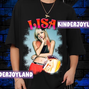 anytee LISA BLACKPINK Tシャツ ヴィンテージ - メルカリ