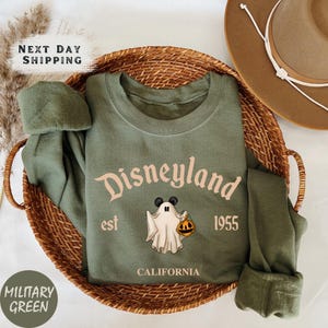 Magical Land Halloween Sweatshirt, Disneyland Halloween Sweatshirt, Oversized Sweatshirt, Trendy Sweatshirt, Mickey Halloween Sweater