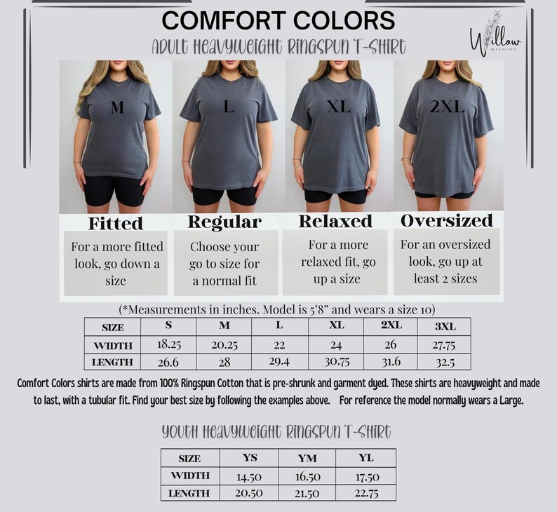 a women's t - shirt with the measurements for each shirt