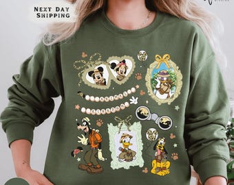 Disney Animal Kingdom Safari Sweatshirt, Vintage Mickey Park Pullover, Family Disney Trip Crewneck, Safari Disney Vacation Shirt