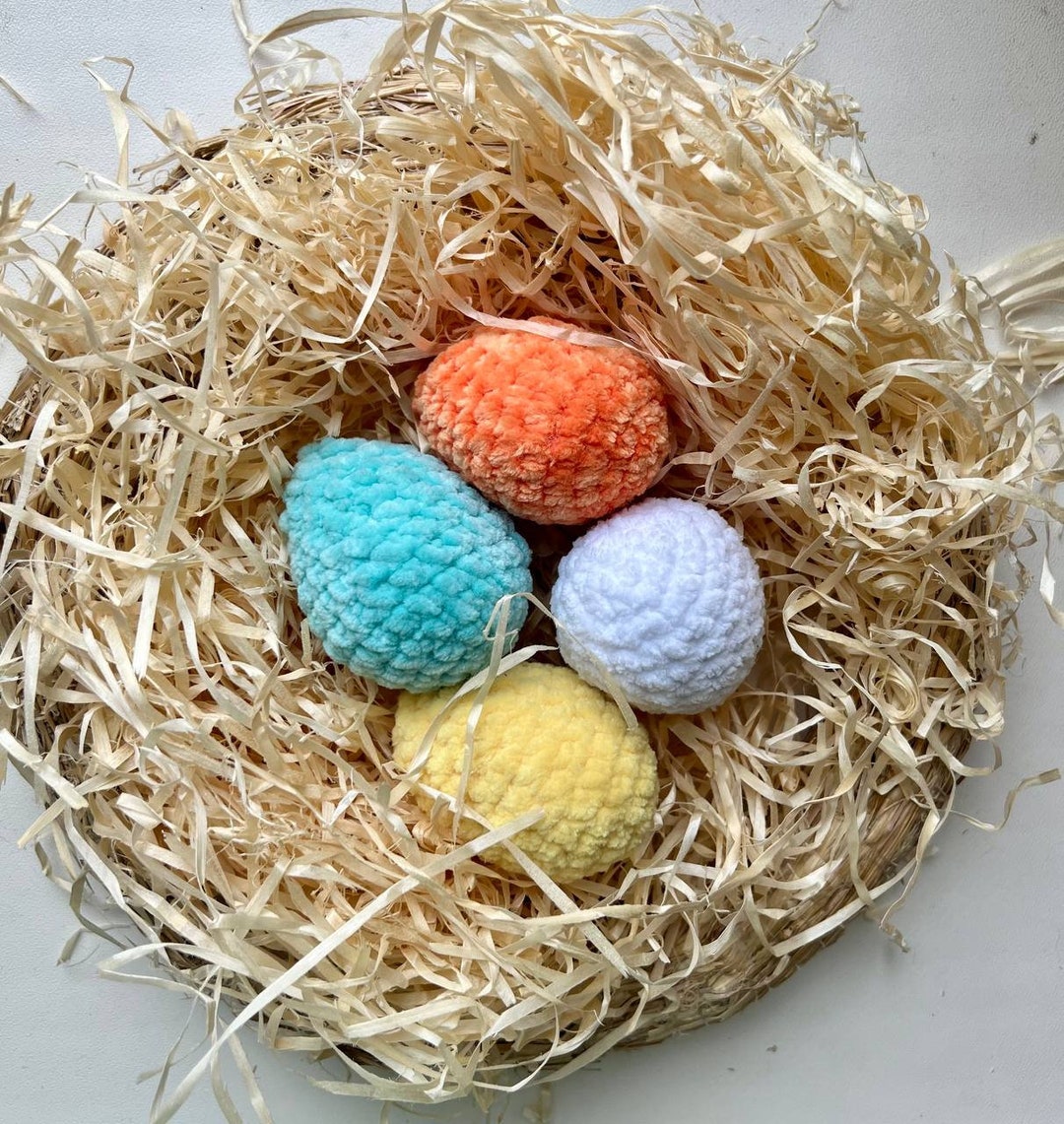 Crochet Egg Pattern, Easy Amigurumi Easter Decor (PDF Pattern) Tutorial ...
