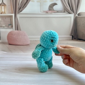 Crochet turtle pattern, Amigurumi turtle pattern, Small turtle pattern, Low sew turtle tutorial in English (using American terms)