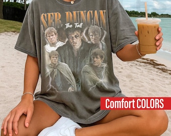 Comfort Colors Ser Duncan the Tall T-Shirt, A Knight of the Seven Kingdoms Shirt, Graphic Y2k, Fans Gift Shirt