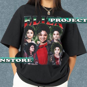 Retro jaren 90 Eliza Zombies 4 shirt, Eliza Nova Victor Willa Zed Tee bootleg grafische fan tee shirt, cadeau voor vrouwen en mannen T-shirt uniseks PF097