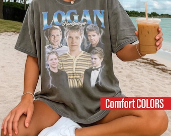 Comfort Colors Retro 90's Logan Huntzberger Shirt, Logan Huntzberger Movie Bootleg Graphic Shirt, Unisex T-Shirt PF0102