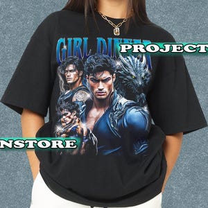 Retro 90&#39;s Girl Dinner Shirt, Xaden Riorson Dragon Raider Bootleg Graphic Fan Tee Shirt,Gift For Women and Man Unisex T-Shirt PF086