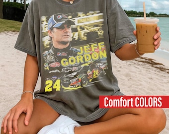 Comfort Colors Jeff Gordon Nascar Shirt, Chevy Monte Carlo SS Racing Fan T-Shirt, Gift For Women & Men Unisex T-Shirt