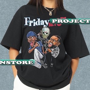Retro 90's Friday The 13th Shirt, Halloween Horror Movie Graphic Fan Tee Shirt,Gift For Women and Man Unisex T-Shirt PF080