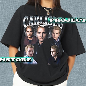 Retro 90&#39;s Carlisle Cullen Shirt, Carlisle Cullen Movie Graphic Fan Tee Shirt,Gift For Women and Man Unisex T-Shirt PF0070