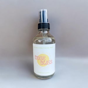 Rose Aloe and Hibiscus Face Mist and Toner