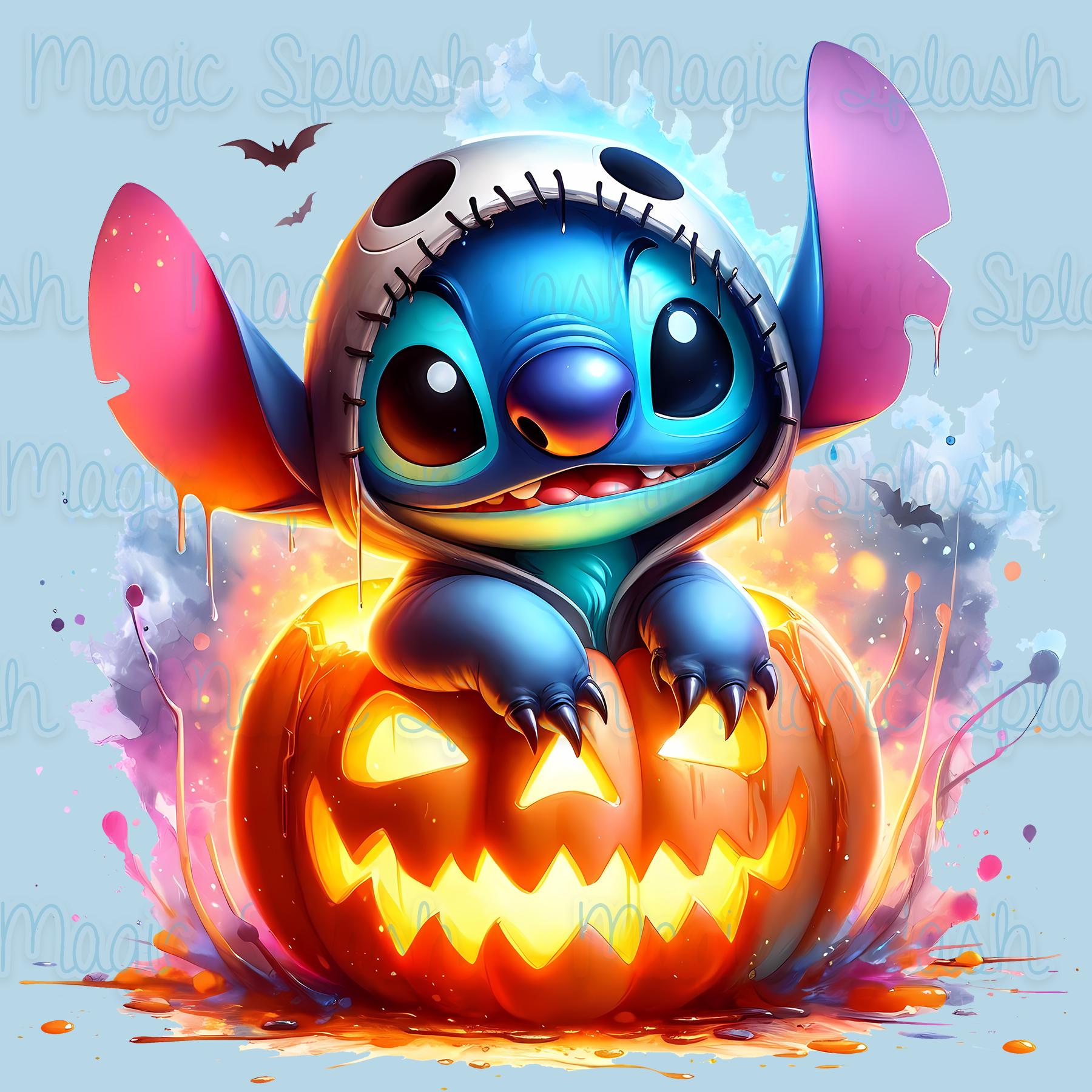 ジャック・スケリントンのスティッチの5つのクリップアート