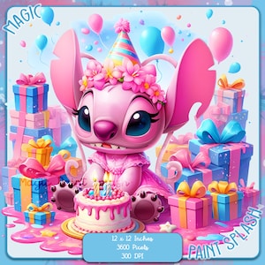 Engel Geburtstag Aquarell Splash, Clipart Bilder, Grafiken und Kunstwerke, Regenbogen Ästhetik, PNG Cute Geburtstagsbilder