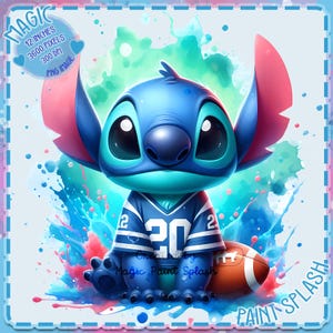 Stich Fußball Aquarell Splash, Clipart-Bilder, Grafiken und Kunstwerke, Regenbogen Ästhetik, PNG niedliche Sportbilder