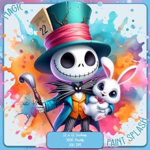 Jack Hatter Kostüm PNG Bild, Clipart Bilder, Grafiken und Kunstwerke, Regenbogen Ästhetik, PNG Mad Nightmare Bilder