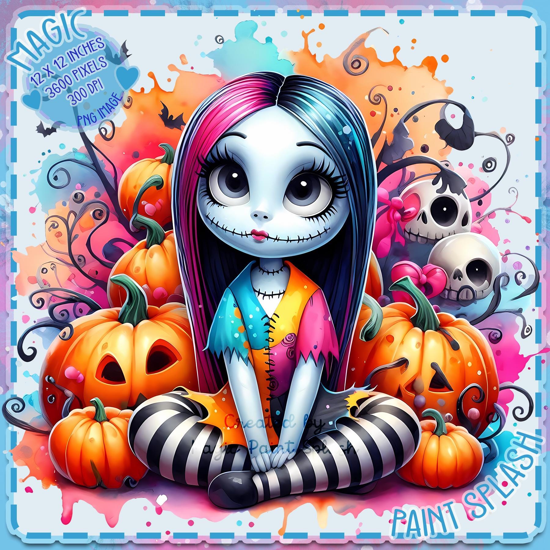 jack-sally-carved-pumpkin